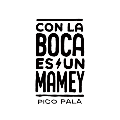 APP CON LA BOCA ES UN MAMEY STICKER